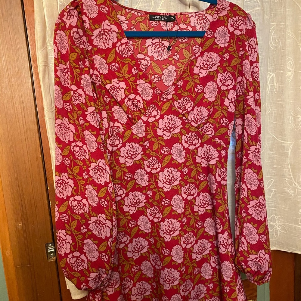 NEVER WORN but no tags long-sleeved mini.